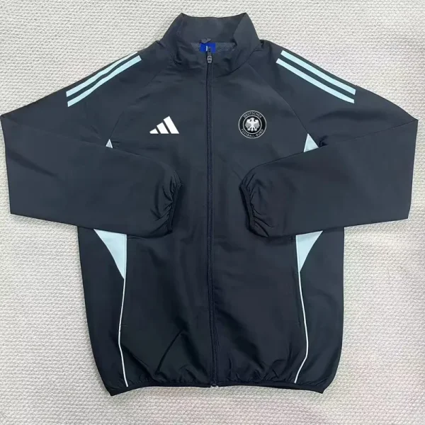 25-26 Germany Black Windbreaker