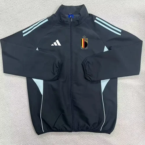 25-26 Belgium Black Windbreaker