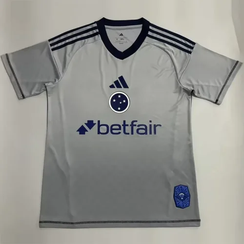 25-26 Cruzeiro Grey Goalkeeper Soccer Jersey