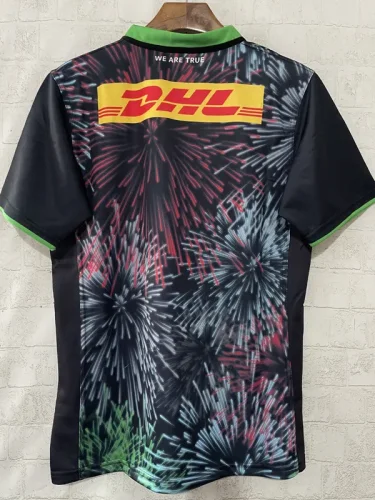 2026 Harlequins Black Rugby Jersey (圆领)