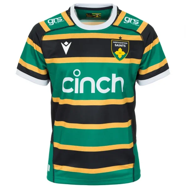 2026 Northampton Saints Home Green Rugby Jersey (圆领)