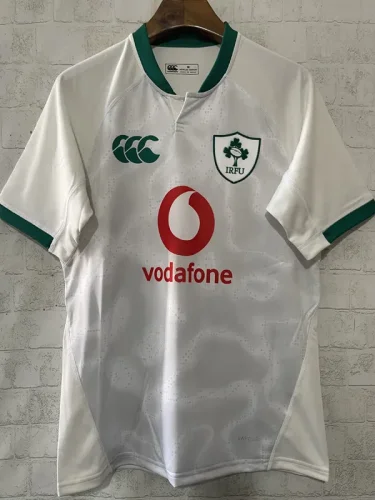 2026 Ireland Away White Rugby Jersey (圆领)