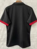 2025 New Zealand Black Home Polo Rugby Jersey (有领)