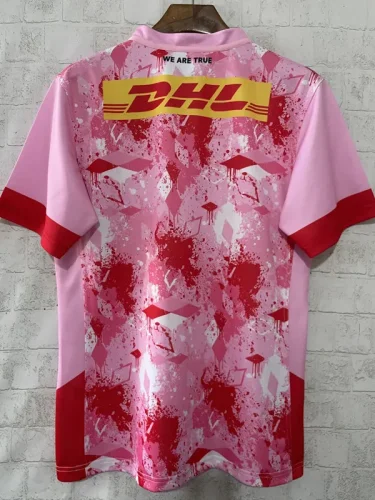2026 Harlequins Pink Rugby Jersey (圆领)
