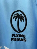 2025 FIJI Away White Rugby Jersey (圆领)