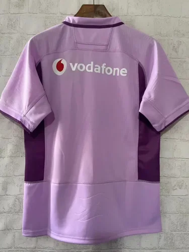 2025 Scotland Away Pink Rugby Jersey (圆领)