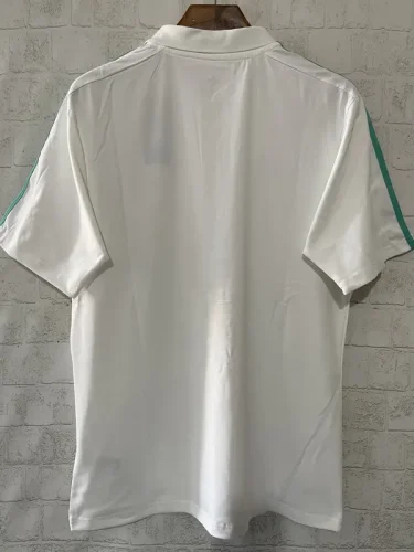2025 F1 Mercedes White Polo Racing Suit (有领)