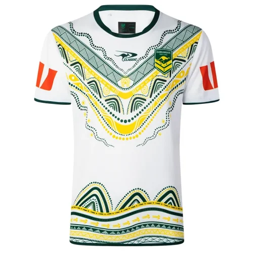 2026 Australia White Rugby Jersey (圆领)