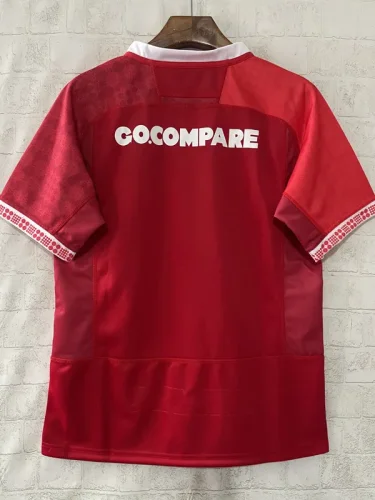 2026 Wales Home Red Rugby Jersey (圆领)