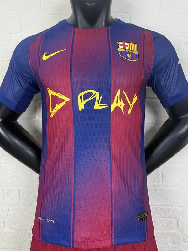 25-26 BAR Home Derby Player Version Soccer Jersey (Pl.y)