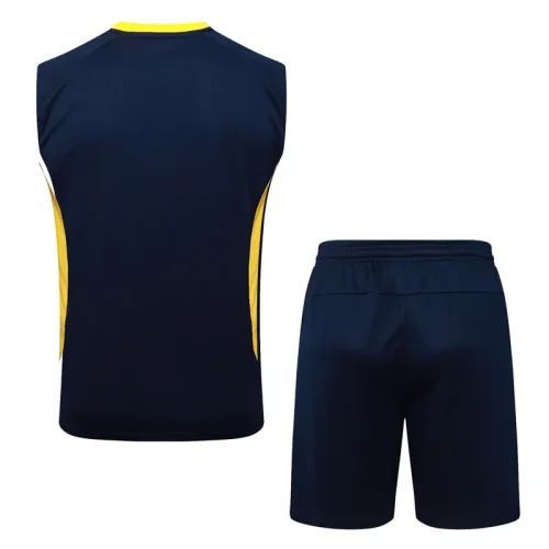 25-26 Santos FC Royal blue Tank top and shorts suit