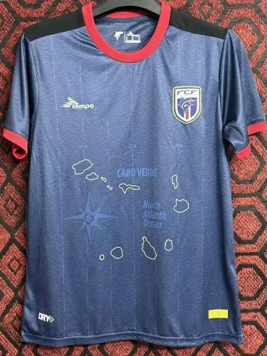 2024 Cape Verde Home Fans Soccer Jersey