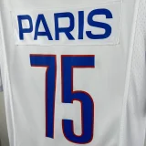 25-26 PSG #75 Casual Edition White NFL Jersey