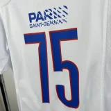 25-26 PSG #75 Casual Edition White NFL Jersey