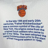 2026 KNICKS White Retro High Quality Casual T-Shirt #MN