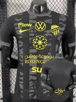 25-26 Ittihad Black Grey Player Version Soccer Jersey 25-26 Ittihad Black Grey Player Version Soccer Jersey