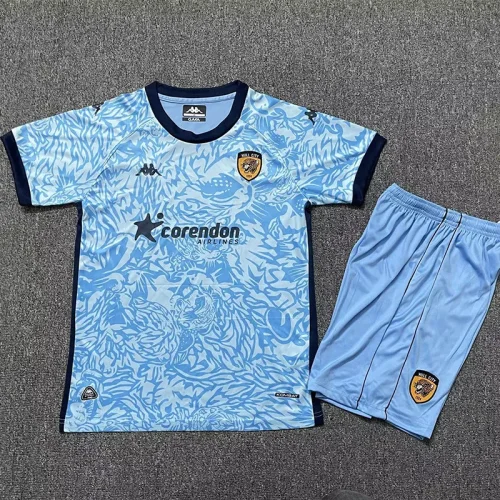 25-26 Hull City Third Kids Soccer Jersey