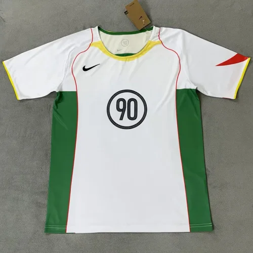 25-26 T90NK White Green Training Shirts