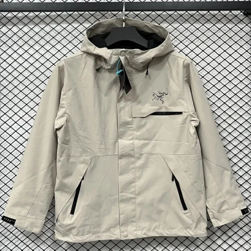 2025 ARC-TERYX Khaki Outdoor Jackets #H1003冲锋衣