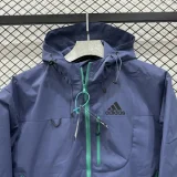 2025 AD Dark blue Outdoor Jackets #Y001软料冲锋衣