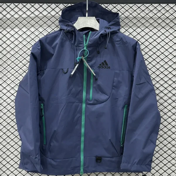 2025 AD Dark blue Outdoor Jackets #Y001软料冲锋衣