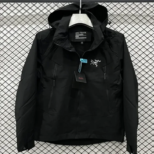 2025 ARC-TERYX Black Outdoor Jackets #F882冲锋衣