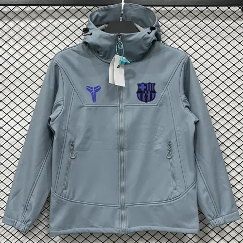 25-26 BAR Light blue Outdoor Jackets #L6605紫标软料