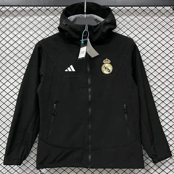 25-26 RMA Black Outdoor Jackets #L6606软料