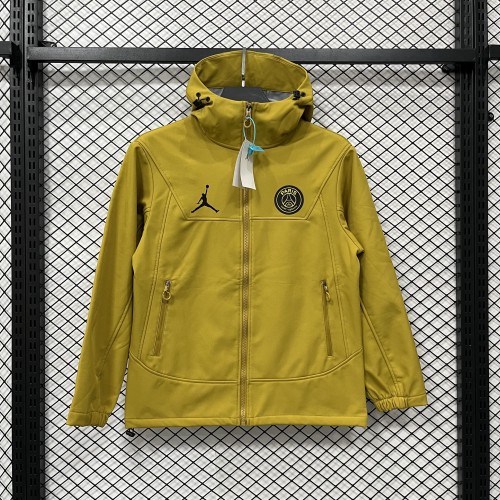 25-26 PSG Khaki Outdoor Jackets #L6607软料