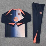 25-26 BAR Royal blue Half Pull Tracksuit (半拉链)