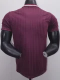 25-26 Bayern Brown Red Casual Edition Player Version Training shirts