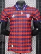 25-26 Bayern Red Blue Casual Edition Player Version Soccer Jersey