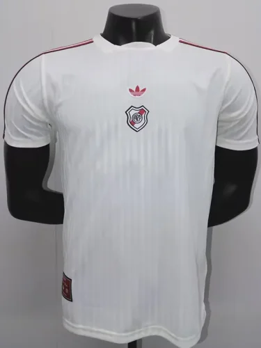25-26 River Plate White Casual Edition Player Version Training shirts