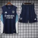 25-26 ARS Royal blue Tank top and shorts suit