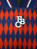 25-26 Bayern Red Blue Casual Edition Player Version Soccer Jersey