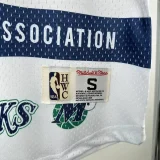 2026 Dallas Mavericks White Retro High Quality Casual T-Shirt #MN