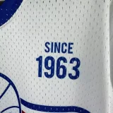 2026 76ERS White Retro High Quality Casual T-Shirt #MN