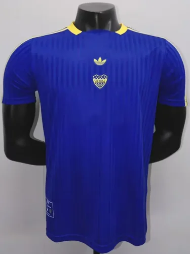 25-26 Boca Blue Casual Edition Player Version Training shirts
