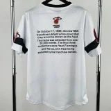 2026 HEAT White Retro High Quality Casual T-Shirt #MN