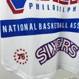 2026 76ERS White Retro High Quality Casual T-Shirt #MN