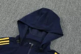25-26 Boca Juniors Royal blue Hoodie Jacket Tracksuit