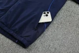 25-26 Boca Juniors Royal blue Hoodie Jacket Tracksuit