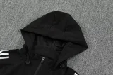 25-26 Argentina Black Hoodie Jacket Tracksuit