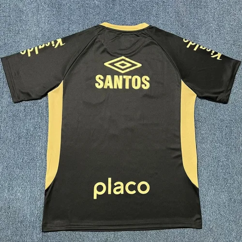 25-26 Santos FC Black Special Edition Fans Training Shirts