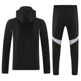 25-26 Argentina Black Hoodie Jacket Tracksuit
