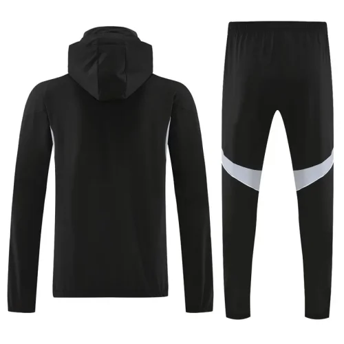 25-26 Argentina Black Hoodie Jacket Tracksuit