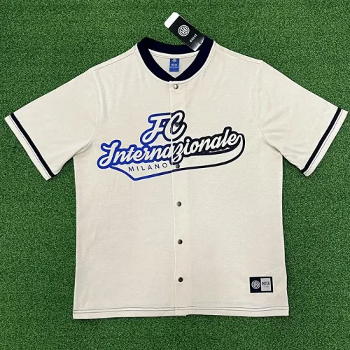 25-26 INT Beige Casual Edition Baseball Jersey