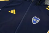 25-26 Boca Juniors Royal blue Hoodie Jacket Tracksuit