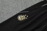 25-26 Argentina Black Hoodie Jacket Tracksuit