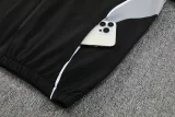 25-26 Argentina Black Hoodie Jacket Tracksuit
